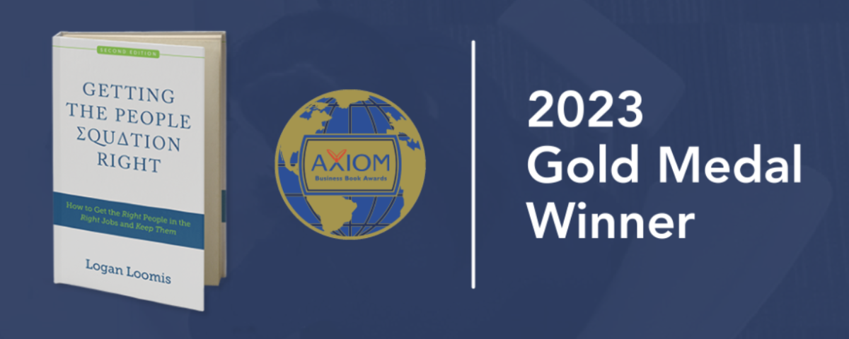 2023 Gold Metal Winner: Getting the People Equation Right Wins Gold Metal from Axiom Business Book Awards